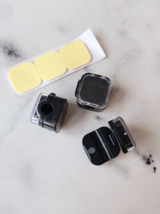 Other - 3PCS Magnetic Cable Organizer Clips w/ Double-Sided Tape | USB-C iPhone Desk Hol